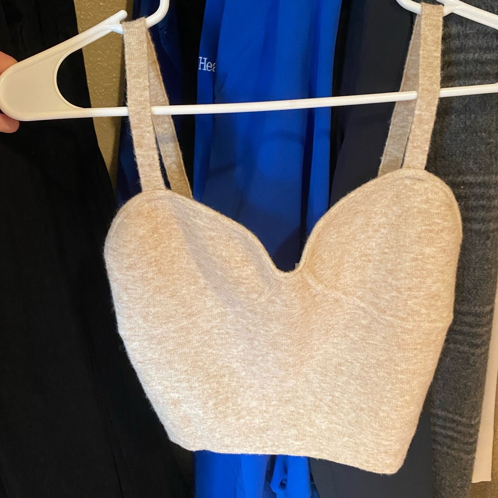 Wilfred Oatmeal Knit Sicily Top